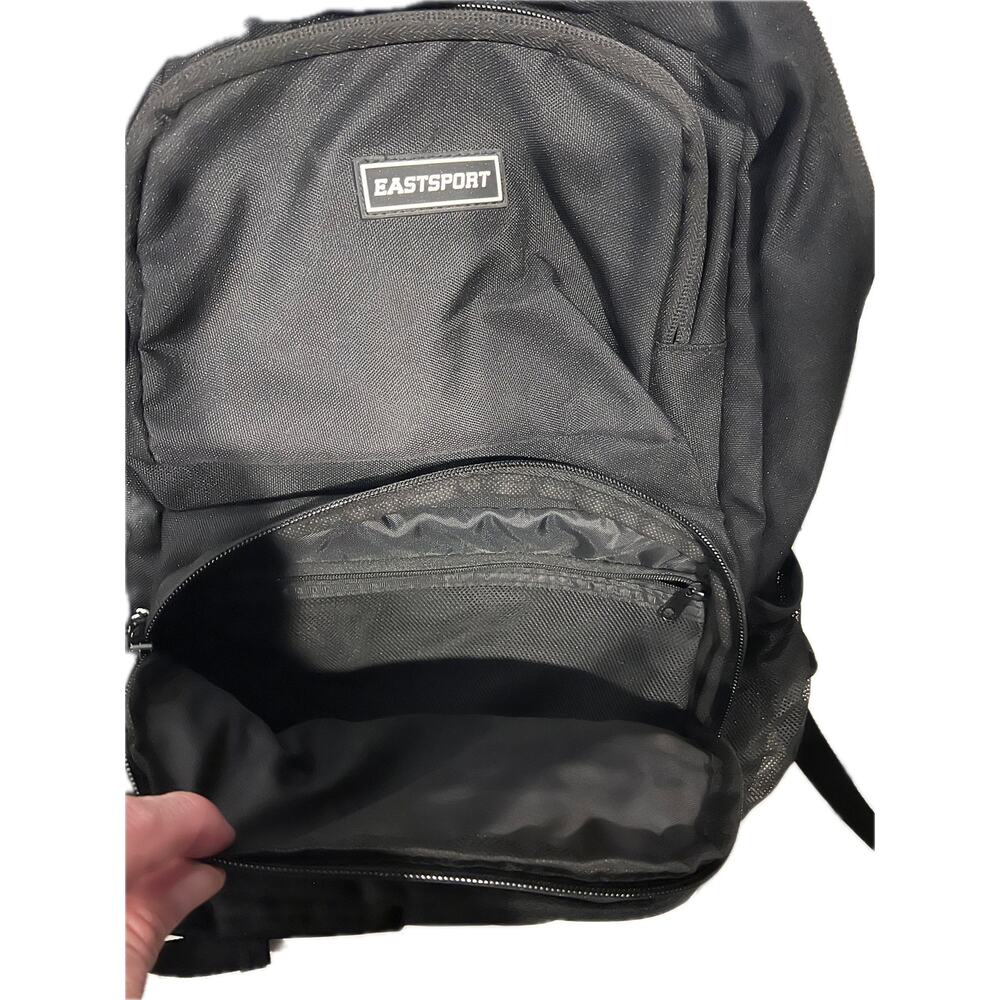 Eastsport Unisex Commuter Backpack Black - Picture 3 of 5